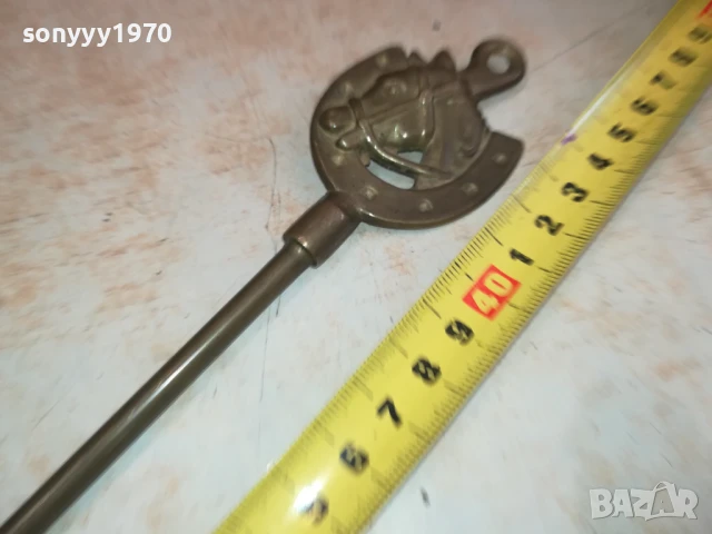 обувалка с кон-45см мед/месинг-внос swiss 0306251633, снимка 17 - Други ценни предмети - 50536531