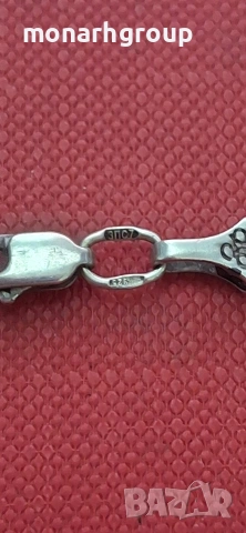 Сребърна верижка, снимка 6 - Колиета, медальони, синджири - 54063566