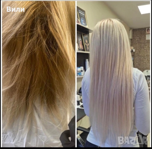 Удължаване и сгъстяване на коса , снимка 16 - Фризьорски услуги - 49341776