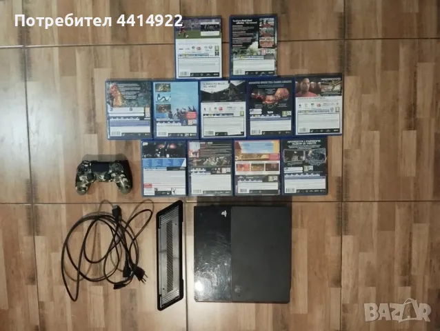 PlayStation 4 с джоистик , стоика и 11 игри, снимка 2 - Игри за PlayStation - 49512794