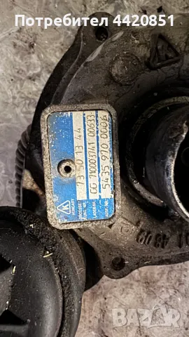 Турбо компресор за Opel Corsa - 54359700006 / 73501344, снимка 2 - Части - 50167407