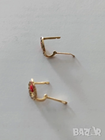 Златни детски обици 51841, снимка 4 - Обеци - 51742393