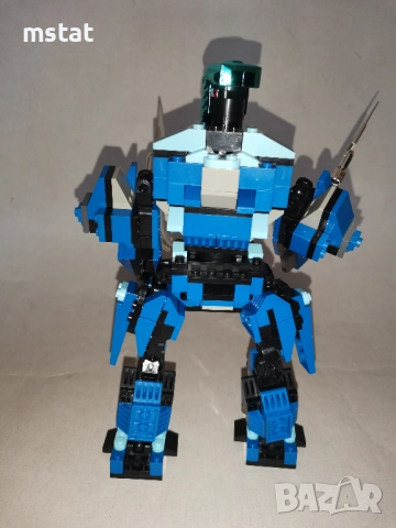 Играчка - робот от над 200 части тип "Лего", снимка 8 - Конструктори - 51830725