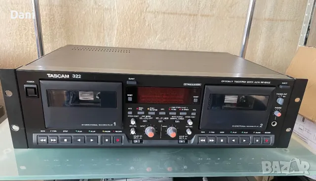 Професионален дек Tascam 322, снимка 2 - Декове - 48852305