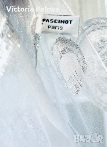 Разкошен копринен шал PASCINOT PARIS, снимка 9 - Шалове - 51365570