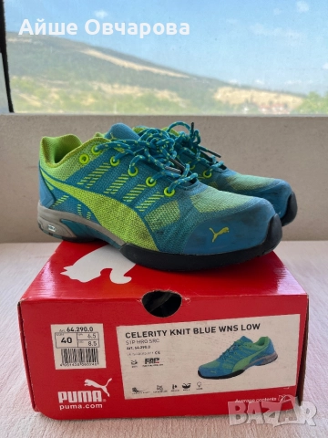 Работни обувки Puma Safety – Celerity Knit Blue WNS Low 