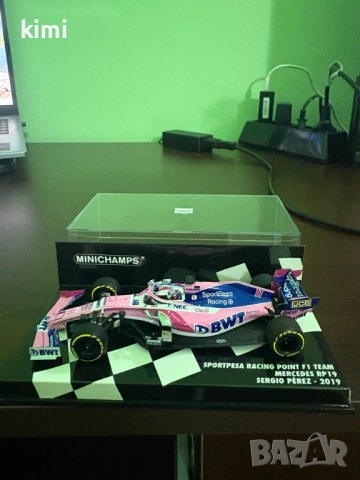 продавам колекция формула 1 на Sergio Perez minichamps 1.43, снимка 6 - Колекции - 53487638