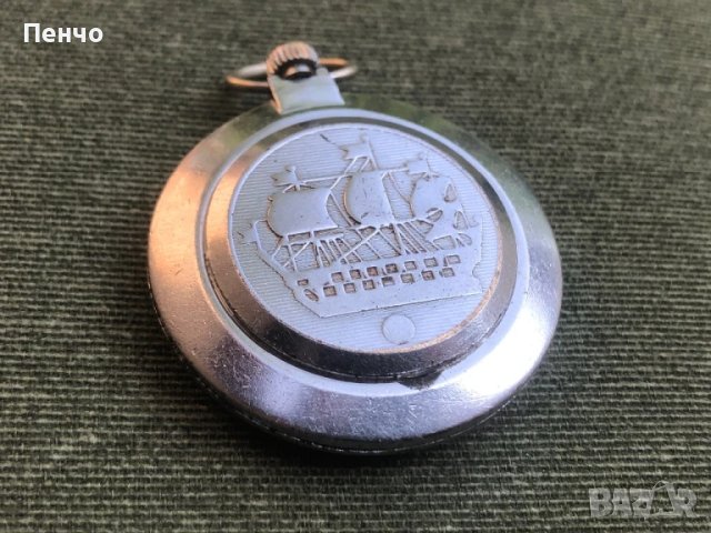стар джобен "РАКЕТА" - MADE IN USSR, снимка 7 - Антикварни и старинни предмети - 50575543