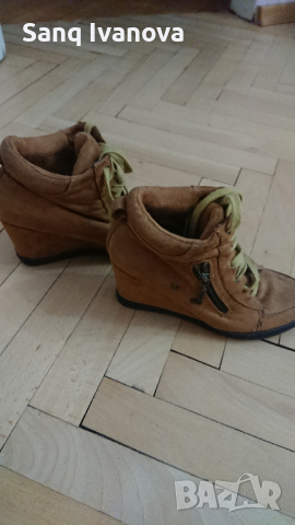Дамски обувки на платформа , снимка 3 - Дамски ежедневни обувки - 44994050