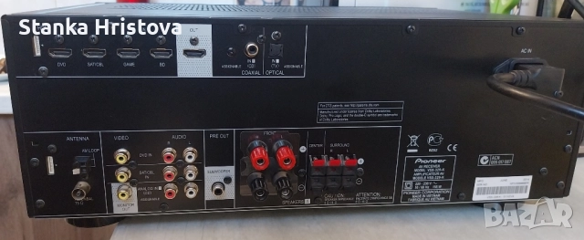 Ресиивър Pioneer vsx 329 k., снимка 8 - Ресийвъри, усилватели, смесителни пултове - 52164089
