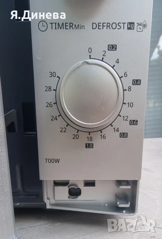 Микровълнова Sharp 18L 700w за части , снимка 9 - Микровълнови - 49519115