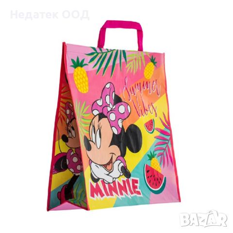 Многофункционална чанта, Minnie Watermelon, розова, 50x20x49cm, снимка 1 - Надуваеми играчки - 46170995