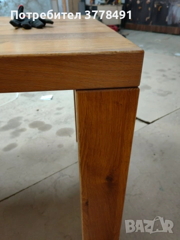 Масивна дъбова маса., снимка 3 - Маси - 53941998