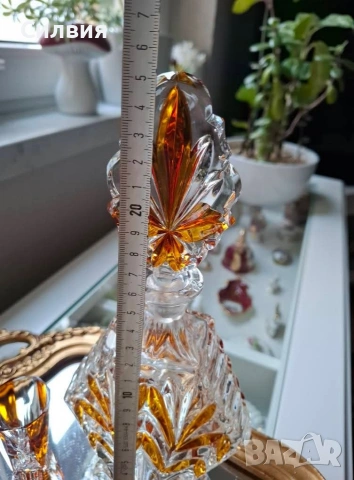 Винтидж кристален сервиз , снимка 13 - Антикварни и старинни предмети - 53584479