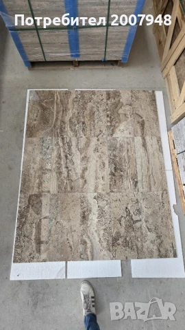 Травертин Ноче 1.2х61х30.5 - 48 лв./кв.м.с ДДС