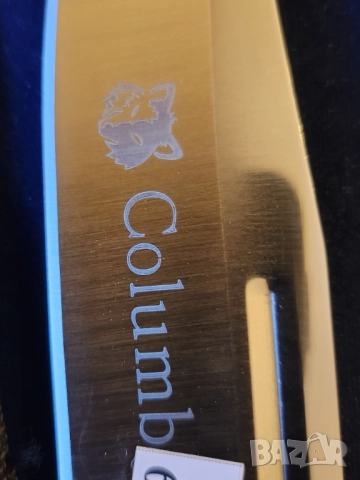 ножче сгъваемо шведско, от САЩ, български, 2 големи ножа с кания и комплект за вино, точилка Fiskars, снимка 13 - Ножове - 52100607