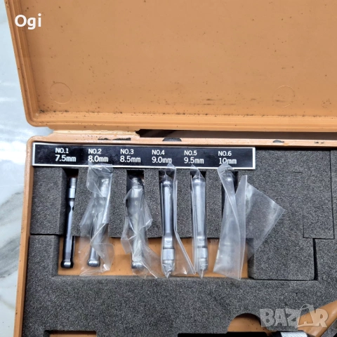 Индикатор Вътромер Mitutoyo , снимка 3 - Шублери - 53252454