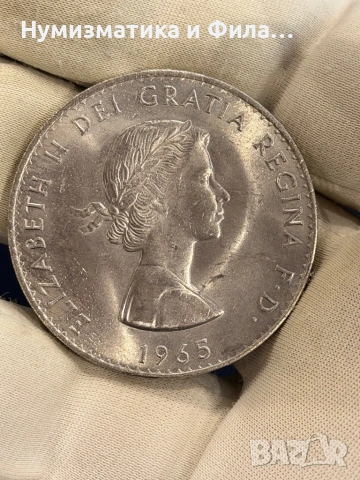5 шилинга 1965 година Чърчил, снимка 2 - Нумизматика и бонистика - 53292031
