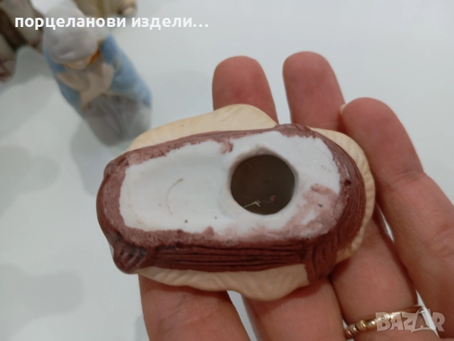 Порцеланови стари статуетки Рождество Христово, снимка 12 - Декорация за дома - 52678494