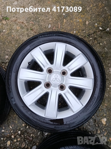 джанти за Митсубиши Колт 15 цола, снимка 4 - Гуми и джанти - 52851932