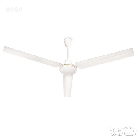 Метален таванен вентилатор Muhler MCD-54056 – 142 см (56"), 60W, с регулатор на стена, снимка 1