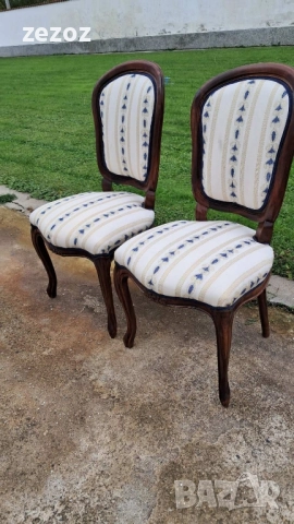 Столове 2 бр. махагон, снимка 2 - Столове - 52212003