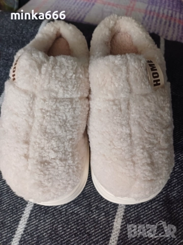 Домашни чехли с дебела подметка, снимка 4 - Чехли - 52704022