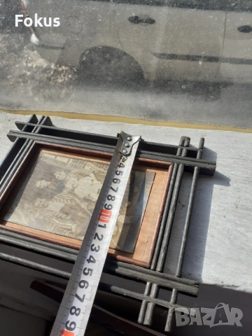 Стара царска снимка с дървена рамка, снимка 7 - Антикварни и старинни предмети - 53339271