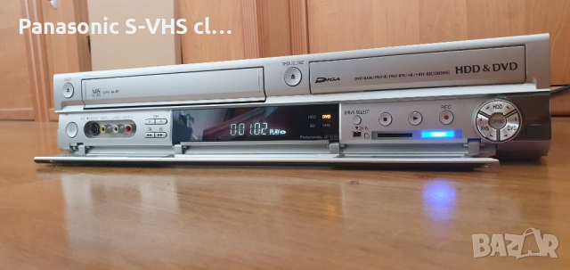 Panasonic DMR-EZ95 DVD/VHS/SD/HDD=250GB HD-1080+HDMI, снимка 2 - Плейъри, домашно кино, прожектори - 53787680