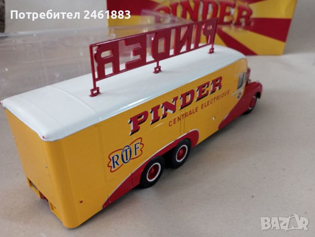 1/43 Direkt Collections Bernard 28 Electrical Truck Pinder камион, снимка 3 - Колекции - 46278585