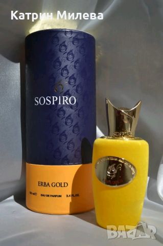 SOSPIRO ERBA GOLD EDP 100ml - УНИСЕКС, снимка 3 - Унисекс парфюми - 45472269