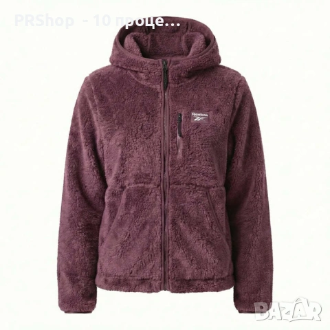 Дамски поларен суитшърт с качулка Reebok