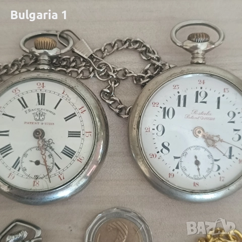 Швейцарски механични джобни часовници/Швейцарски механичен джобен часовник , снимка 5 - Стенни часовници - 51731497