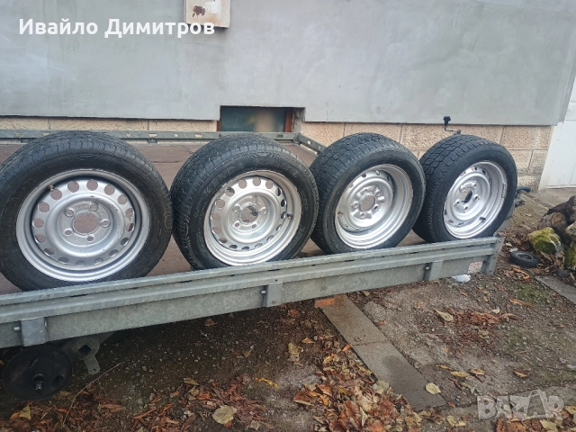 Гуми и джанти за ремарке или платформа 13" 5x112