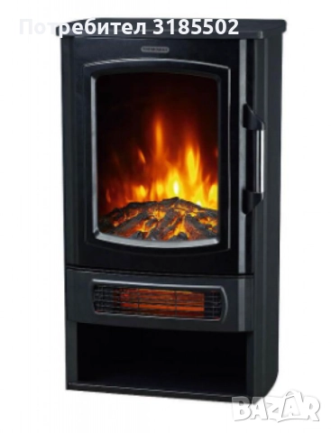 Електрическа камина, 2000W, снимка 2 - Отоплителни печки - 51514461