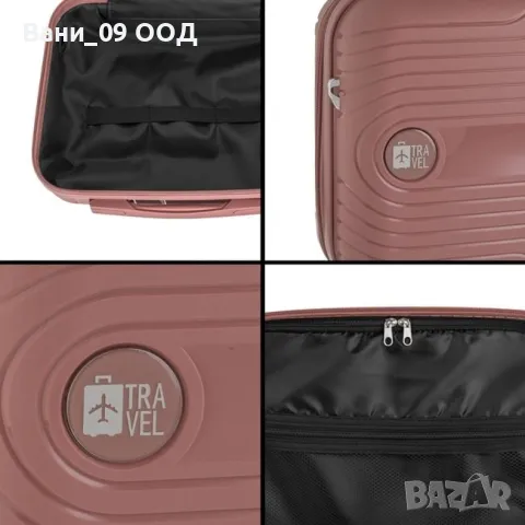 Розово куфарче за ръчен багаж, снимка 6 - Куфари - 50242389