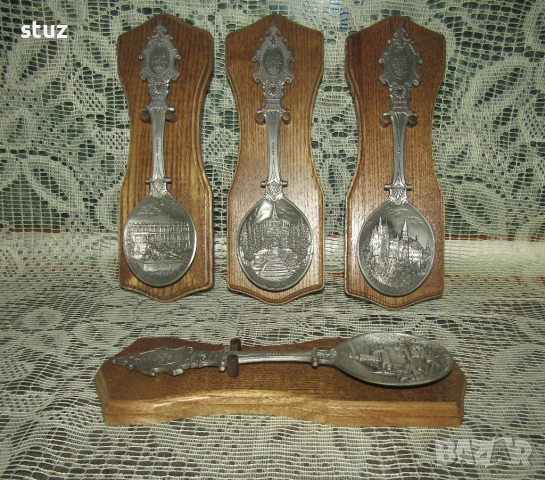 Калаени лъжици за стена "Крепост на годината", немски, снимка 4 - Други - 53138566
