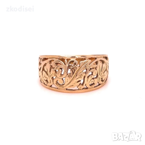 Златен дамски пръстен 4,24гр. размер:59 14кр. проба:585 модел:34852-3