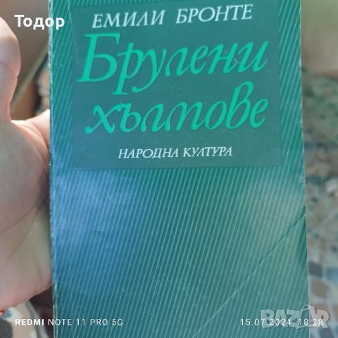 Брулени хълмове, снимка 1 - Художествена литература - 46626742