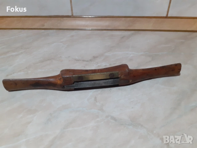 Старо антикварно ренде нож Thomas Adams - уникат, бронз, снимка 3 - Антикварни и старинни предмети - 53878756