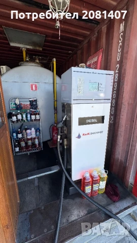 Бензиностанция с дизел колонка, снимка 6 - Други машини и части - 50821538