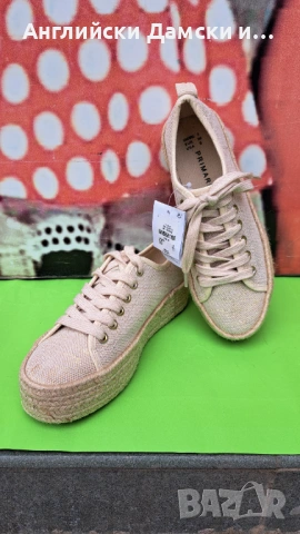 Английски дамски еспадрили, снимка 2 - Дамски ежедневни обувки - 53885003