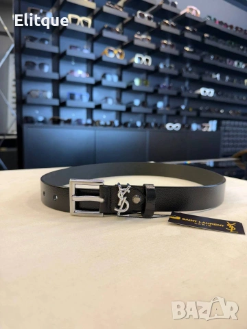 колани от естествена кожа в кутия ysl saint laurent guess valentino garavani , снимка 4 - Колани - 53446754