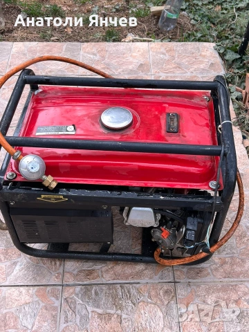 Продавам бензиново-газов генератор 3.5kw , снимка 4 - Градинска техника - 53924340