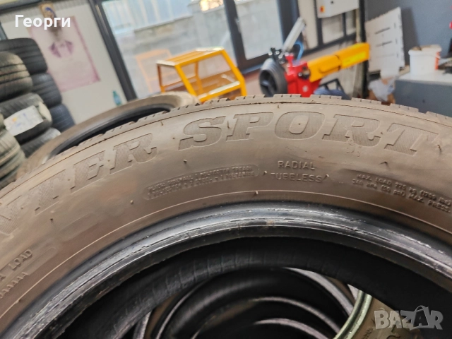 4бр.зимни гуми 215/60/16 Dunlop, снимка 3 - Гуми и джанти - 52791256
