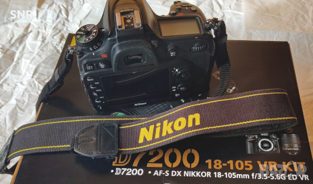 Продавам DSLR фотоапарат Nikon D7200, снимка 5 - Фотоапарати - 44885525