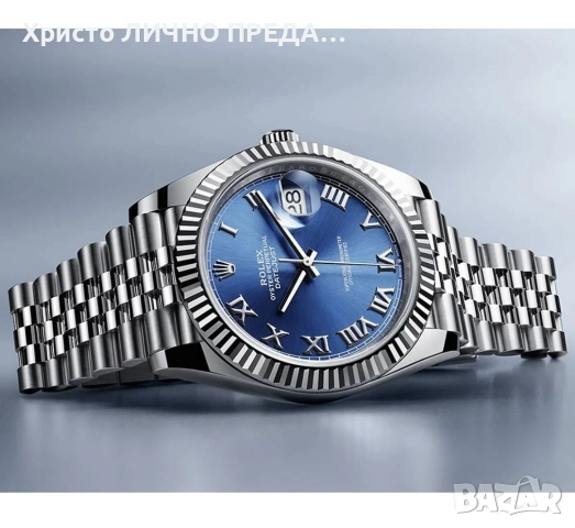 Rolex Datejust 41mm. White Gold Blue Roman Numeral Dial 126334-0026, снимка 4 - Мъжки - 52893669
