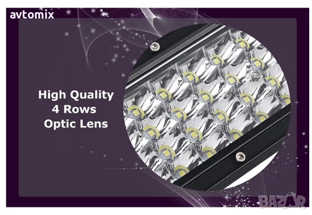 СУПЕР МОЩЕН Led Bar извит 80 См 578 W 7D 12V 24V, снимка 7 - Аксесоари и консумативи - 52454488