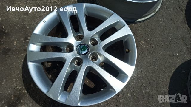 Алуминиеви джанти 16 Skoda, снимка 3 - Гуми и джанти - 45794244