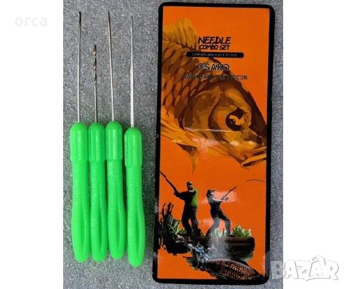 Игла и бургия за риболов - фосфоресциращи дръжки Osako Set Carp IV, снимка 2 - Такъми - 45248338